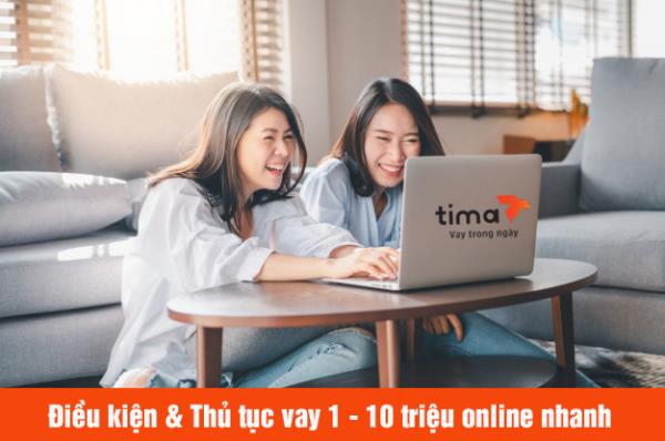 Vay 3 triệu online dễ dàng tại Tima