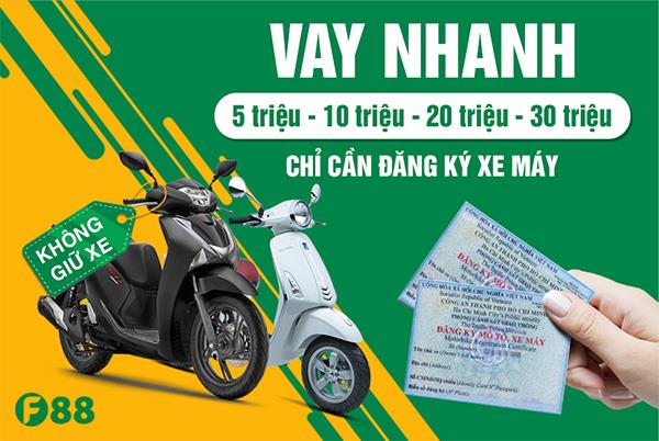 Vay tiền bằng đăng ký xe máy Hà Nội ở đâu?