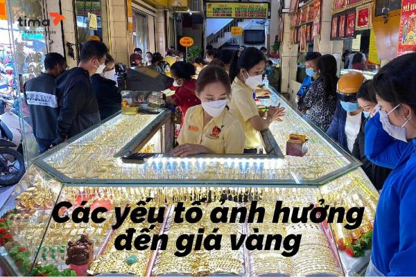 các yếu tố ảnh hưởng đến giá vàng