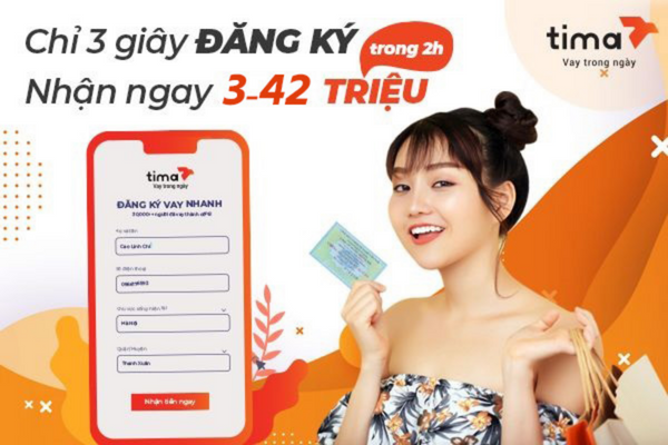 Tima- Công ty hỗ trợ tài chính cho vay uy tín số 1 Việt Nam 