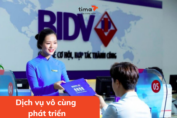 Dịch vụ ngân hàng trực tuyến của BIDV vô cùng phát triển