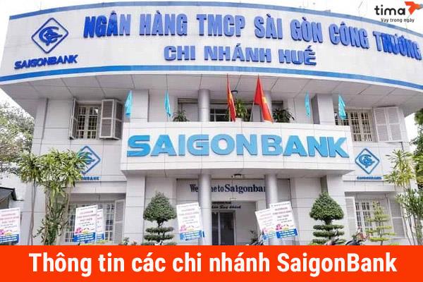 Tra cứu thông tin chi nhánh ngân hàng Saigonbank