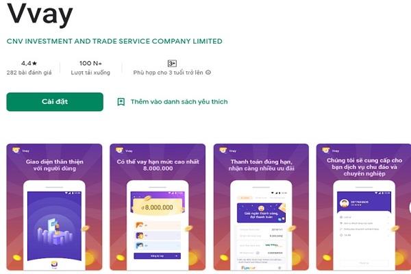 Vvay là app cho vay tiền thông minh trên thiết bị di động