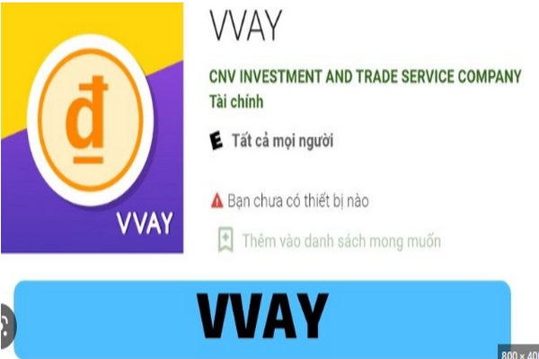 Vvay là đơn vị tư vấn tài chính, tín dụng cũng là app mượn tiền online siêu tốc