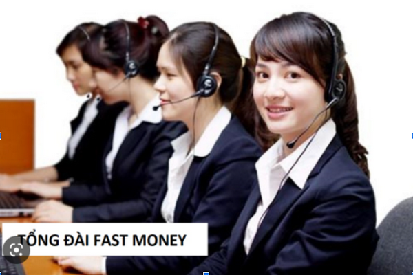 Tổng đài/hotline FastMoney luôn sẵn sàng phục vụ khách hàng 24/7 giải đáp, tư vấn, hướng dẫn tất cả các sản phẩm dịch vụ tại FastMoney
