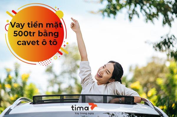 Tima cho vay tiền bằng đăng ký xe lên đến 500 triệu đồng