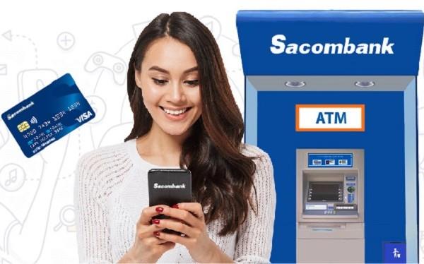 Sacombank cho phép chủ thẻ tín dụng nội địa rút tiền mặt với hạn mức lên đến 100% 