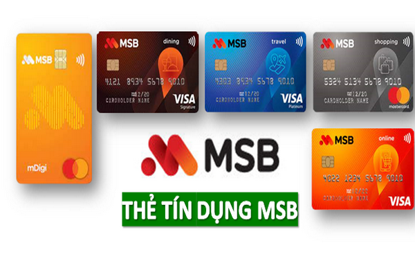 Ngân hàng TMCP Phát triển MeKong đa dạng loại thẻ