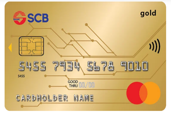 Thẻ tín dụng SCB MASTERCARD GOLD