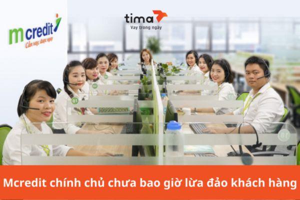 Mcredit chính chủ chưa bao giờ lừa đảo khách hàng và lãi suất của Mcredit được quy định theo tiêu chuẩn quốc gia.