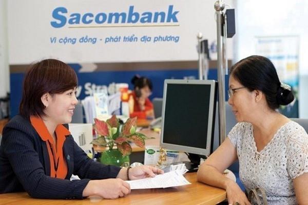 Mở thẻ tín dụng Sacombank tại quầy giao dịch