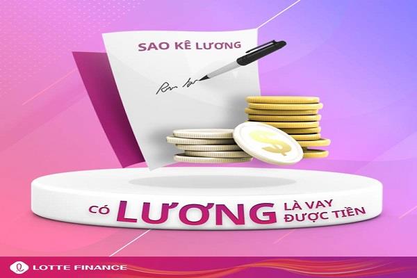 Lotte Finance cho phép khách hàng vay qua lương