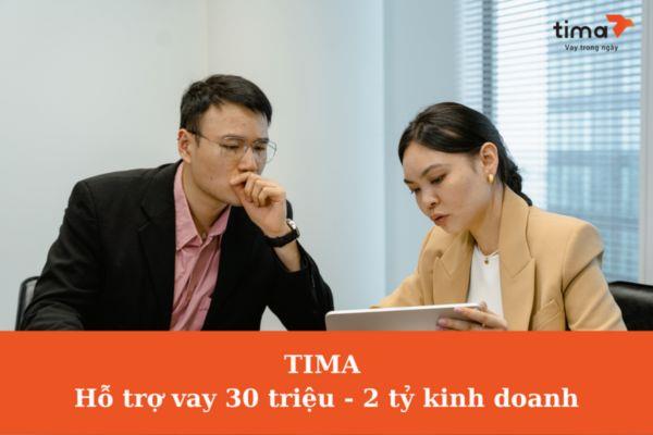 Gói vay tín chấp liên thông tại Tima cung cấp tổng hạn mức vay lên tới 2 tỷ