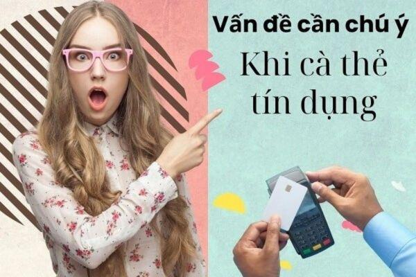 Một số vấn đề cần lưu ý khi sử dụng thẻ tín dụng DongA Bank