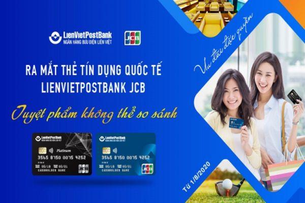 Thẻ tín dụng LienVietPostBank mang lại nhiều tiện ích đa dạng