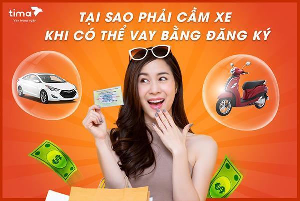 Vay nhanh bằng giấy tờ xe ô tô tại Tima bảo mật thông tin cho khách hàng