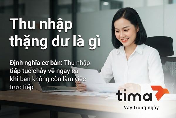 Thu nhập thặng dư được tính từ tổng nhiều nguồn thu nhập khác nhau sau khi trừ hết chi phí