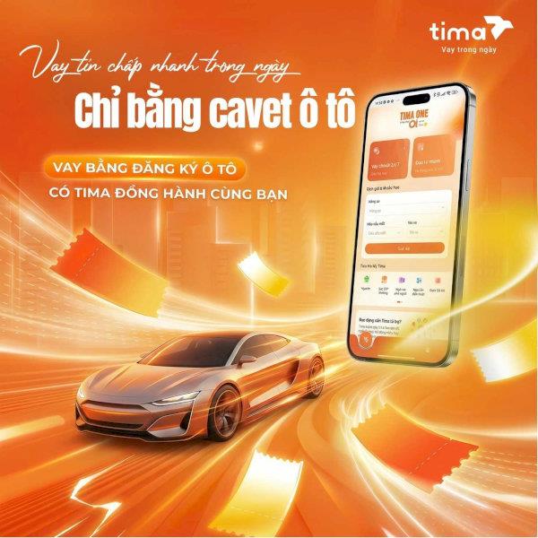 Vay tín chấp trong ngày chỉ bằng cavet ô tô