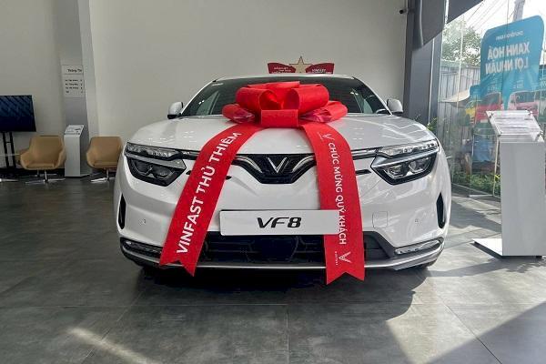Xe ô tô VinFast VF8 SUV điện cỡ trung với khả năng vận hành mạnh mẽ