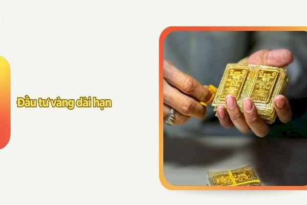 Đầu tư vàng thường không mang lại dòng tiền đều đặn như bất động sản