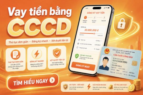 Ưu điểm khi vay tiền trả góp theo tháng chỉ cần CMND