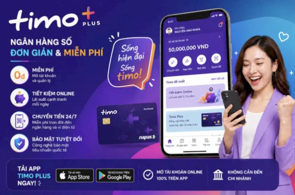 Vay tiền nhanh bằng app Timo