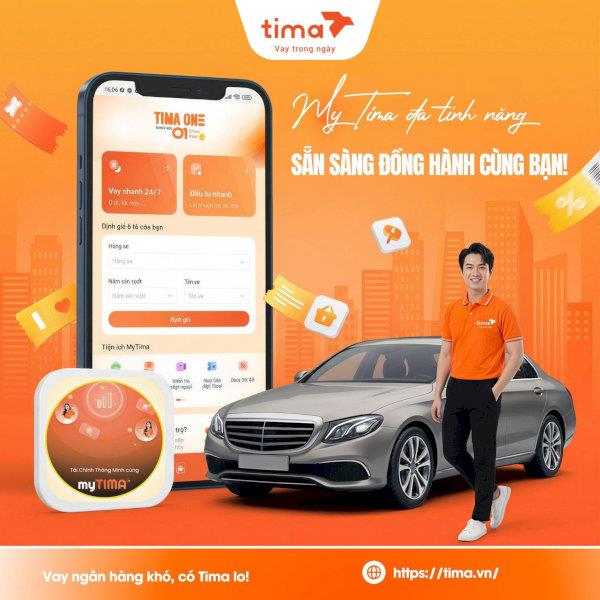 Vay tiền nhanh bằng app Tima