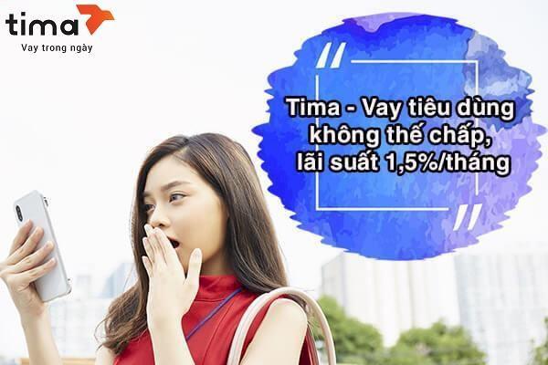 Vay tín chấp tại Tima khách hàng được tư vấn hỗ nhiệt tình, hạn mức vay linh hoạt