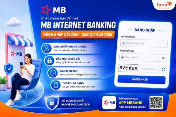 Tra cứu khoản vay MBbank bằng Internet Banking 