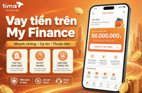 Vay tiền online trên My Finance