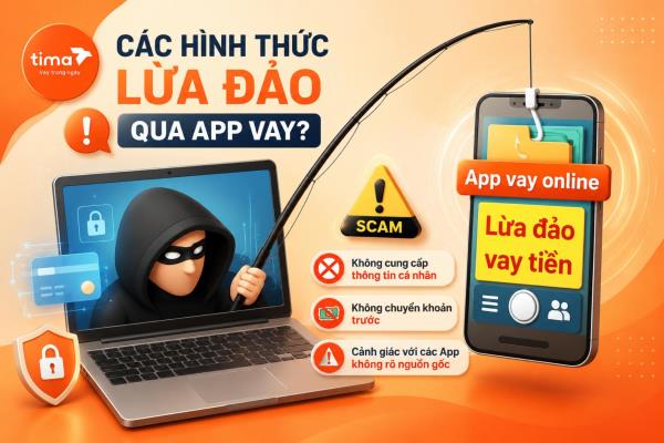 Các chiêu trò lừa đảo phổ biến khi vay tiền online
