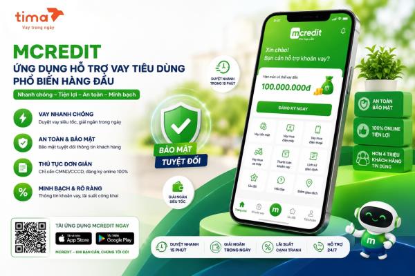 Mcredit - nền tảng vay online hỗ trợ tài chính cá nhân