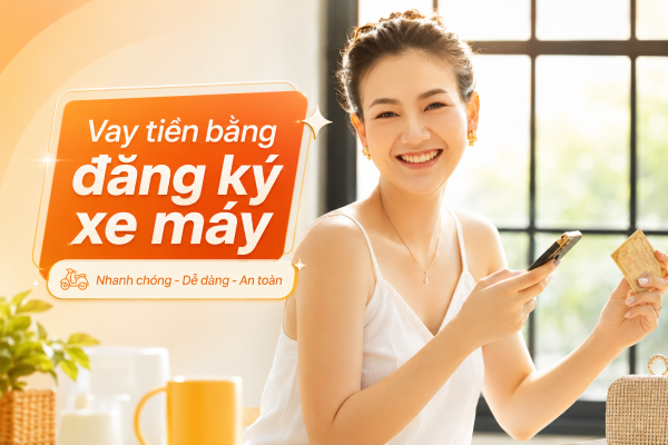 Vay tiền bằng cavet xe máy không chính chủ