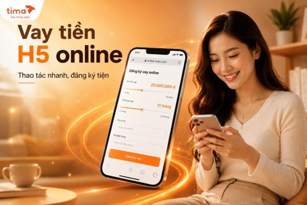 các hình thức vay tiền H5 online