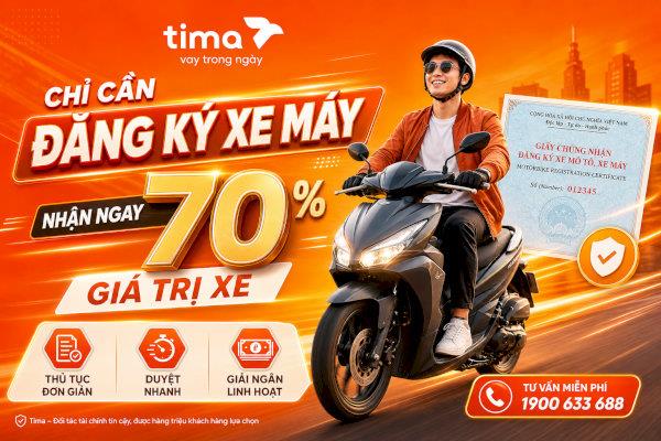 Quy trình đăng ký vay tại Tima