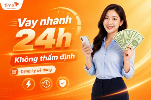App vay tiền nhanh tại Tima