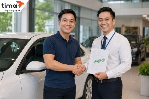 Vay bằng đăng ký ô tô không giữ xe giúp khách hàng chủ động đi lại, làm việc và duy trì sinh hoạt bình thường
