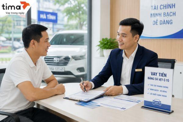 Giấy đăng ký xe, chìa khóa ô tô và hồ sơ cá nhân là những thông tin quan trọng trong quá trình xét duyệt khoản vay