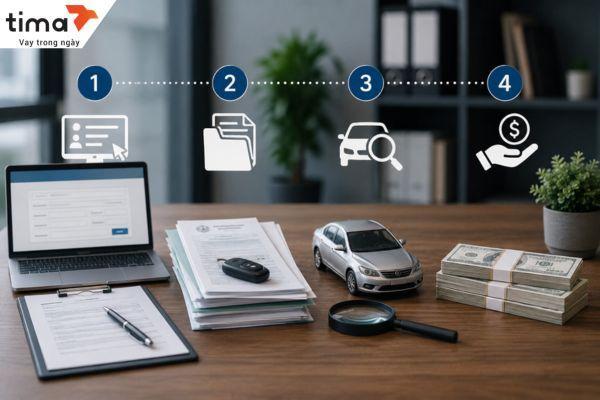 Tima hỗ trợ khách hàng tiếp cận giải pháp vay bằng đăng ký ô tô linh hoạt, phù hợp với nhu cầu tài chính thực tế