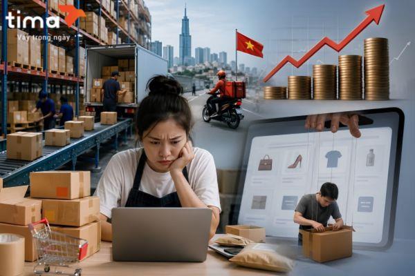 Vay vốn nhập hàng là đòn bẩy thúc đẩy sự tăng trưởng doanh thu cho doanh nghiệp