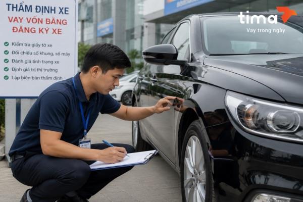 Vay bằng đăng ký xe ô tô được duyệt vay với hạn mức lớn