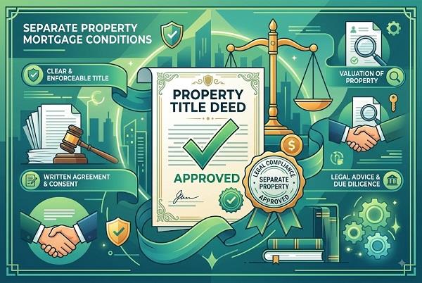 Thế chấp tái sản riêng cần chuẩn bị đầy đủ hồ sơ theo yêu cầu của đơn vị cho vay