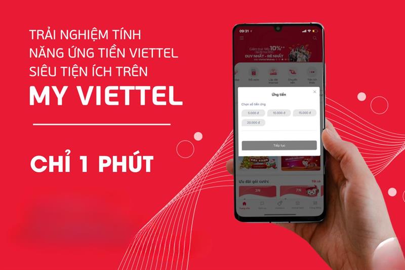 Ứng tiền Viettel trong 1 phút: Hướng dẫn chi tiết từ A–Z